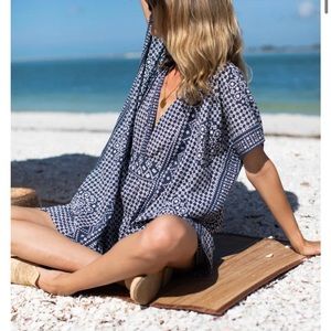 Emerson Fry Short Caftan Ink Organic